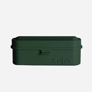 Kodak Boîte de rangement en métal pour pellicule 35 mm - Vert olive