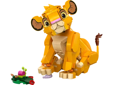 LEGO Disney 43243 De Leeuwenkoning Simba de Leeuwenkoning Welp Set