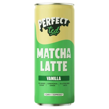 PerfectTed Vanilla Matcha Latte 250ml
