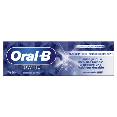 Oral-B tandpasta - 3D White Sparkling Mint 75 ml