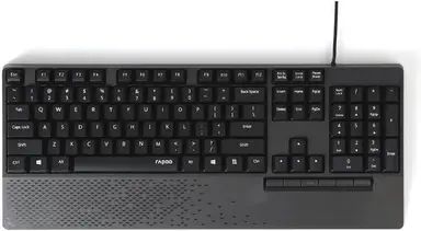 RAPOO NK2000 Wired Spill-resistant Keyboard - Black (QWERTY)