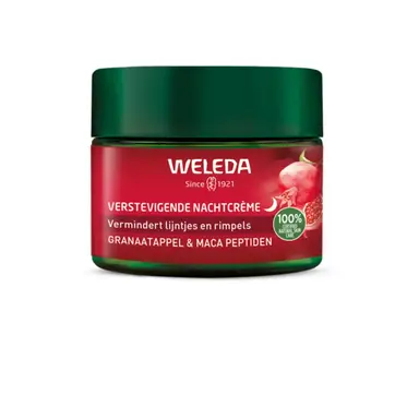 Weleda granaatappel & maca verstevigende nachtcrème 40 ml