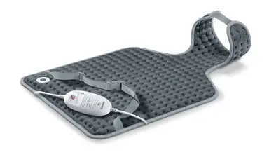 Beurer Cosy Neck & Back Electric Heat Pad for Relaxation - Grey, HK53 