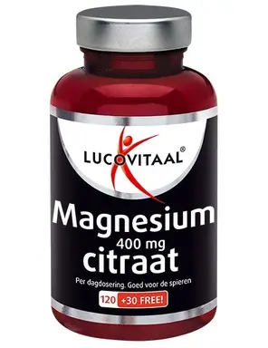 Lucovitaal Magnesiumcitraat 400 mg 150 tabletten