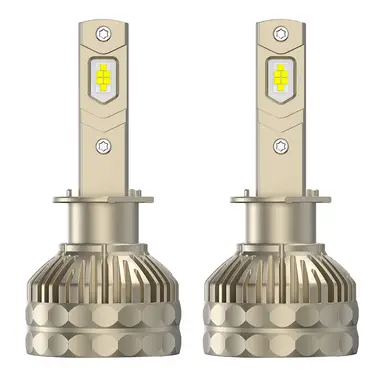 ENdureLite M33S H1 Leuchtmittel, 50.000 lm, Pures Weiß 6000 K, Plug & Play, IP68 wasserdicht, Nebelscheinwerfer, 2er-Pack