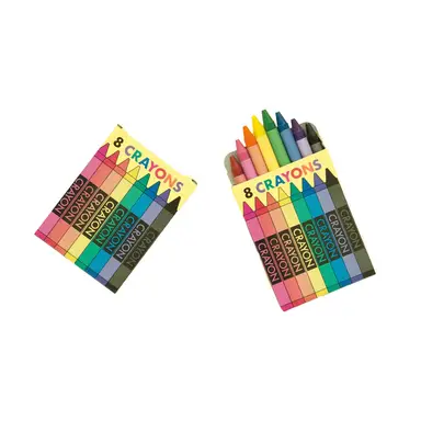 Unique Crayons Party Bag Fillers, 6 pack