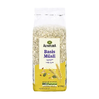 Alnatura Basis Müsli Cornflakes Cerealien 750 g