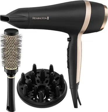 Remington Haartrockner 2100W + Diffusor + Bürste + Etui