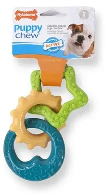 Nylabone Jouet à mâcher au bacon pour chiots jusqu'à 11 kg