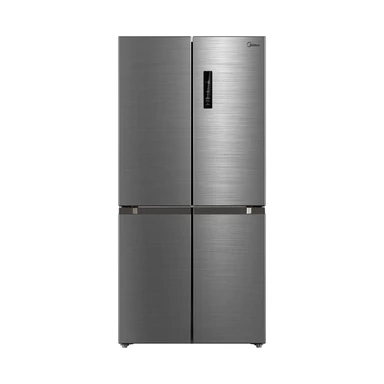 Midea MDRF632FIE46 84cm Wide Wifi Connected Total No Frost Multi Door American Fridge Freezer, Inox, E Rated