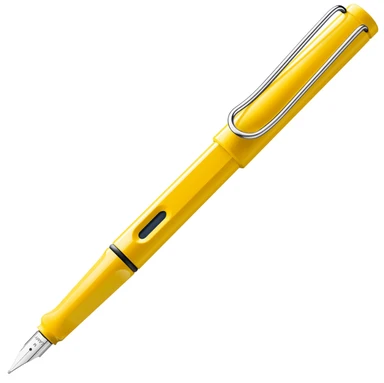 Lamy 018 Füllfederhalter Safari gelb F T10bl