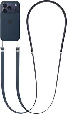 Apple - iPhone Crossbody Strap - Blue