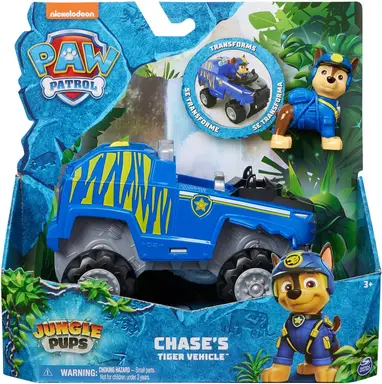 Paw Patrol jungle-thema voertuig achtervolging - 6067758, 22,86 cm