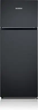 Severin DT 8762 - koel-vriescombinatie - vrijstaand zwart