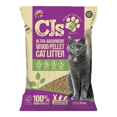 CJs 30L Wood Cat Litter
