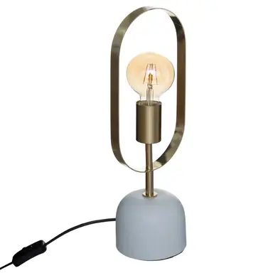 Atmosphera Edi Tafellamp - Goudmetaal, 44 cm