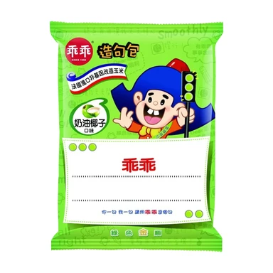 Kuai Kuai Corn Snack Butter Coconut Flavor 52g