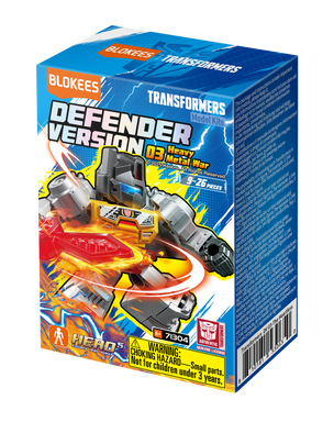 Blokees Figurine Transformer Defender - Version 03 Heavy Metal War