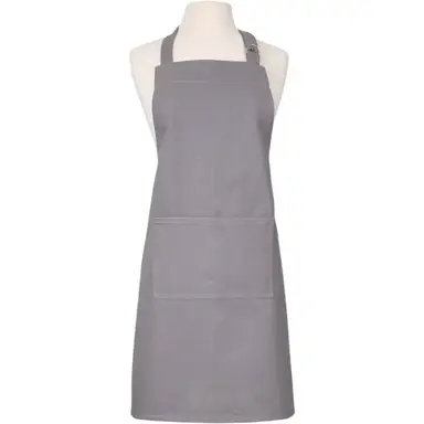 Dexam Apron Love Colour 100% Cotton Slate Grey