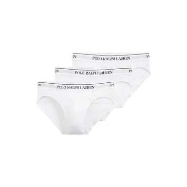 Ralph Lauren Low Rise Brief 3-Pack - White