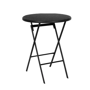 Plastik Gartentisch rund – Für Garten & Terrasse