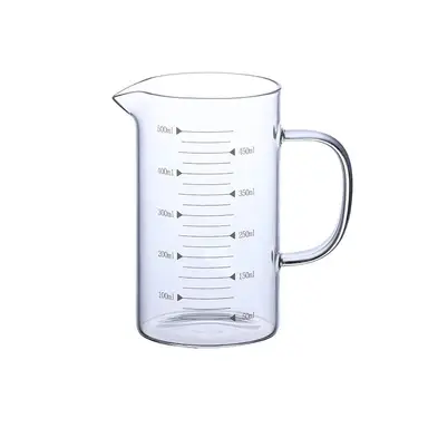 BJ 500ml Borosilicate Glass Measuring Cup