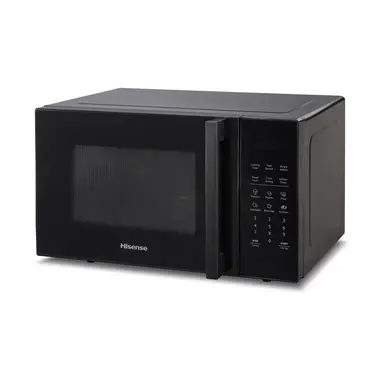 Hisense H25MOBS7HUK Digital Solo Microwave - 900W, 25L, Black with Auto Defrost, Digital Display & Smart Cook