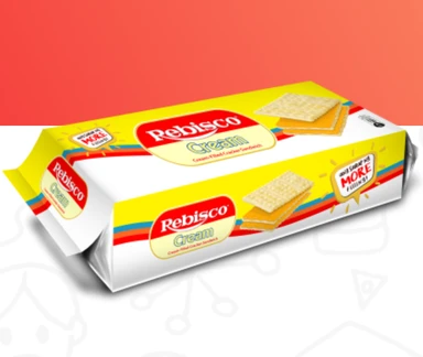 Rebisco Butter Cream Filled Cracker Sandwich 10 pack (32g each)