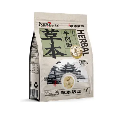 Hefu noodle Herbal Beef Noodles 194g
