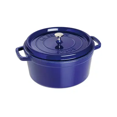 STAUB Cocotte ronde 24 cm - Bleu foncé