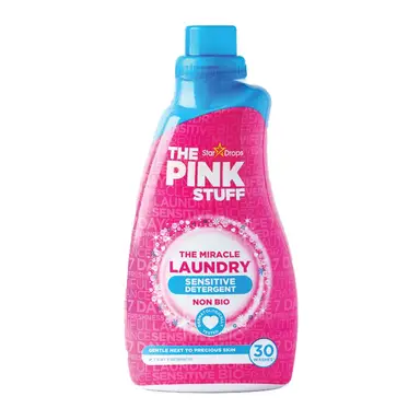 Star Drops The Pink Stuff The Miracle Laundry Sensitive Detergent Non Bio 960ml