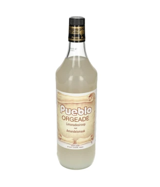 Pueblo Siroop Orgeade (Glass Bottle)  1ltr