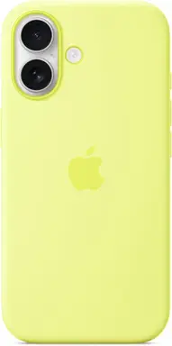 Apple iPhone 17 Silicone Case with MagSafe - Neon Yellow