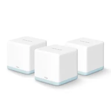MERCUSYS Halo H30(3-pack) AC1200 Whole Home Mesh Wi-Fi System, Dual-Band Wi-Fi Router, EasyMesh