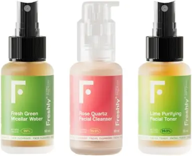 Freshly Cosmetics Mini Gezichtsreinigers Trio Pakket