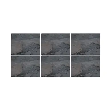 Pimpernel Midnight Slate  Set of 6 Placemats