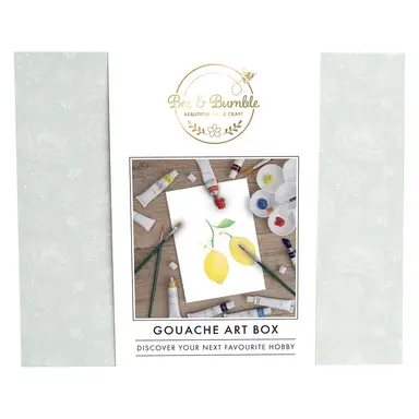 Bee & Bumble Gouache Painting Art Box Set