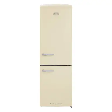 CDA Florence Barley Retro 199cm 60/40 Frost Free Fridge Freezer, Barley, D Rated