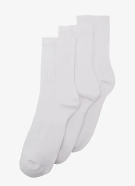 Urban Classics sportsocken 3-pack - wit - 39-42