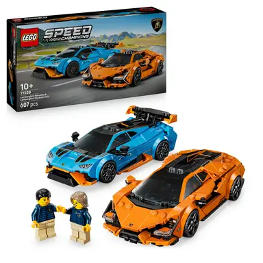 LEGO Speed Champions 77238 Lamborghini Revuelto en Huracán STO