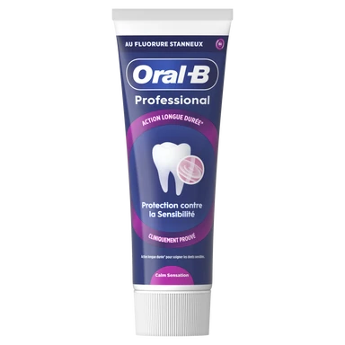 ORAL-B Professional - Dentifrice Protection Plaque Sensibilité - 75 ml