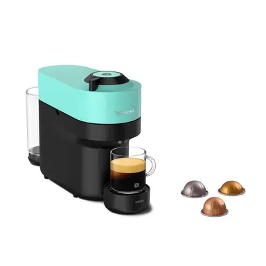 Nespresso Krups Vertuo Pop koffiemachine, Aqua Mint