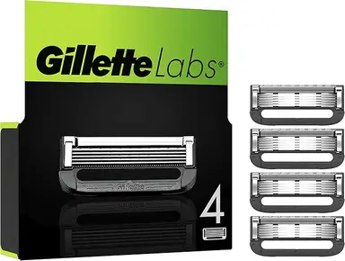 Gillette Labs blades 4 Stuks