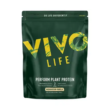 Vivo Life Perform Plant Protein Nutrition Powder Vanilla Flavour - 252g