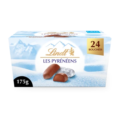 Lindt Assortiment de chocolats au lait Pyrénéens 175 g