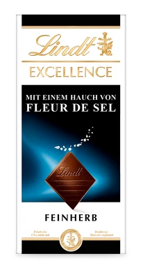 Lindt Excellence Tafel Meersalz, 100g