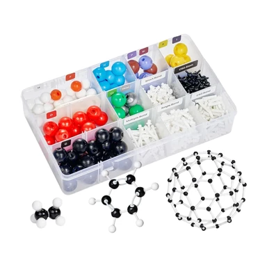JoyCat Kit éducatif de modèles moléculaires pour étudiants et enseignants - 404 pièces