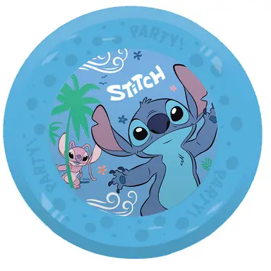 21cm Stitch & Angel Reusable Plate Pack of 4