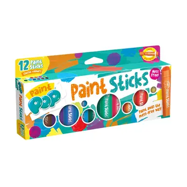 Paint Pop Classic Paint Sticks 12 Pack