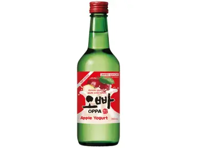 Getränk Soju Apfel-Joghurt 12% OPPA FL 360 ml